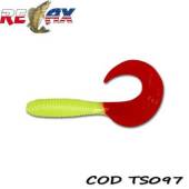 Grub RELAX Twister Standard 8cm, culoare TS097, 4buc/plic