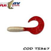 Grub RELAX Twister Standard 8cm, culoare TS367, 4buc/plic