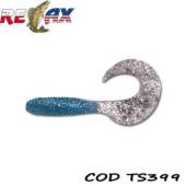 Grub RELAX Twister Standard 8cm, culoare TS399, 4buc/plic