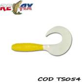 Grub RELAX Twister Standard 8cm, culoare TS054, 4buc/plic