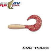 Grub RELAX Twister Standard 8cm, culoare TS155, 4buc/plic
