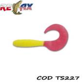 Grub RELAX Twister Standard 8cm, culoare TS227, 4buc/plic