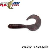 Grub RELAX Twister Standard 8cm, culoare TS428, 4buc/plic