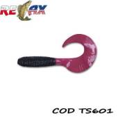 Grub RELAX Twister Standard 8cm, culoare TS601, 4buc/plic