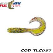 Grub RELAX Twister Laminated Core 8cm, culoare TLC057, 4buc/plic