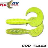 Grub RELAX Twister Laminated 9cm, culoare TL123, 4buc/plic