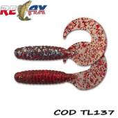 Grub RELAX Twister Laminated 9cm, culoare TL137, 4buc/plic