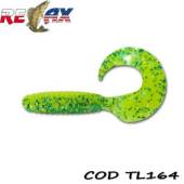 Grub RELAX Twister Laminated 9cm, culoare TL164, 4buc/plic