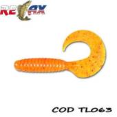 Grub RELAX Twister Laminated 9cm, culoare TL063, 4buc/plic