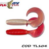 Grub RELAX Twister Laminated 9cm, culoare TL104, 4buc/plic