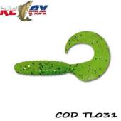 Grub RELAX Twister Laminated 9cm, culoare TL031, 4buc/plic