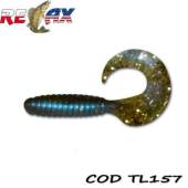 Grub RELAX Twister Laminated 9cm, culoare TL157, 4buc/plic