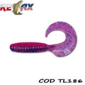 Grub RELAX Twister Laminated 9cm, culoare TL186, 4buc/plic