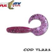 Grub RELAX Twister Laminated 9cm, culoare TL221, 4buc/plic