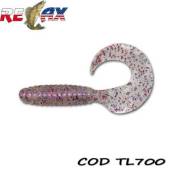 Grub RELAX Twister Laminated 9cm, culoare TL700, 4buc/plic