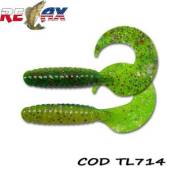 Grub RELAX Twister Laminated 9cm, culoare TL714, 4buc/plic