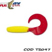 Grub RELAX Twister Standard 9cm, culoare TS097, 4buc/blister