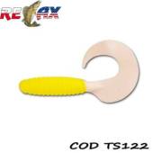 Grub RELAX Twister Standard 9cm, culoare TS122, 4buc/blister