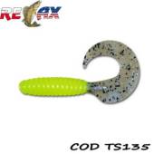 Grub RELAX Twister Standard 9cm, culoare TS135, 4buc/blister