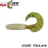 Grub RELAX Twister Standard 9cm, culoare TS154, 4buc/blister