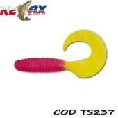 Grub RELAX Twister Standard 9cm, culoare TS237, 4buc/blister