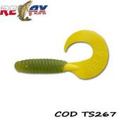 Grub RELAX Twister Standard 9cm, culoare TS267, 4buc/blister