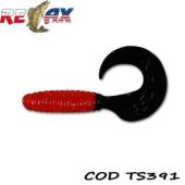 Grub RELAX Twister Standard 9cm, culoare TS391, 4buc/blister