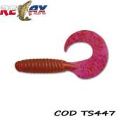 Grub RELAX Twister Standard 9cm, culoare TS447, 4buc/blister