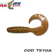 Grub RELAX Twister Standard 9cm, culoare TS702, 4buc/blister