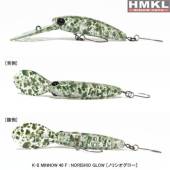 Vobler HMKL K-II Minnow 40F 4cm, 2.2g, culoare Norishio Glow