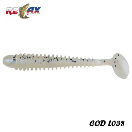 Naluca RELAX Texas Laminated 6cm, culoare L038, 4buc/blister