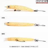 Vobler HMKL K-I Minnow 50 F1, 5cm, 1.2g, culoare Yama Orange