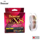 Fir textil SEAGUAR GrandMax PE X8 Multicolor 150m, 0.165mm, 9.1kg