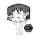 Mini panou baschet WILSON NBA Team Bro Nets, 28.5 x 24cm