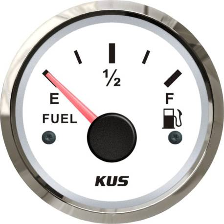 Indicator nivel combustibil KUS CPFR, 0-190 Ω, alb