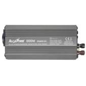 Invertor de tensiune AlcaPower by President 600W, 24V-230V, sinusoida modificata