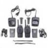 Kit 4 statii radio portabile PNI PMR R40 PRO acumulatori, incarcatoare si casti incluse