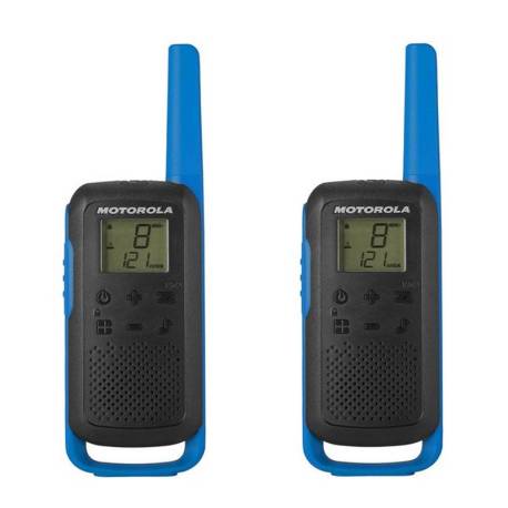 Set 2 statii radio PMR portabile MOTOROLA Talkabout T62 Blue