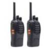 Set 2 statii radio portabile PNI PMR R40 PRO, acumulatori 1200mAh, incarcatoare si casti incluse