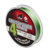 Fir textil DAM CrossPower 4X Green 0.13mm, 6.8kg, 150m