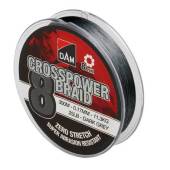 Fir textil DAM CrossPower 8X Dark Grey 0.17mm, 11.3kg, 300m