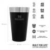 Halba Stanley The Stacking Beer Pint Matte Black Pebble 0.47L - 10-02282-058