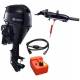 Motor termic TOHATSU MFS30 DEL 30CP, cizma lunga, pornire electrica, power trim and tilt