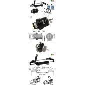 Kit sistem directie hidraulica ULTRAFLEX Hytech-OBF motoare pana la 175CP, furtun M60 9m