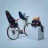 Scaun pentru copii, cu montare pe bicicleta in fata - Thule Yepp 2 Mini Front mounted, Agave
