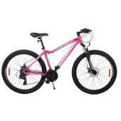 Bicicleta dama OMEGA Camille 27.5, cadru 44cm, roz alb