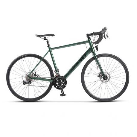 Bicicleta semicursiera CARPAT C27216C, roti 28", frane mecanice disc, Verde/Negru