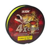Fir textil JAXON Crius PE 4X Galben Fluo 150m 0.12mm 10kg