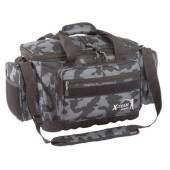 Geanta pescuit JAXON X-TEAM Camou 56x30x26cm