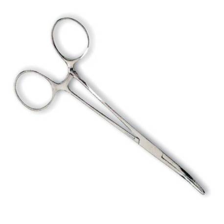 Pensa curbata DAM, inox, 12.5cm